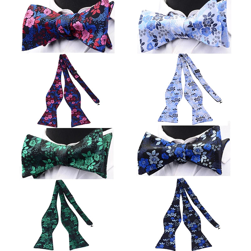 Noeud Papillon Fleuri