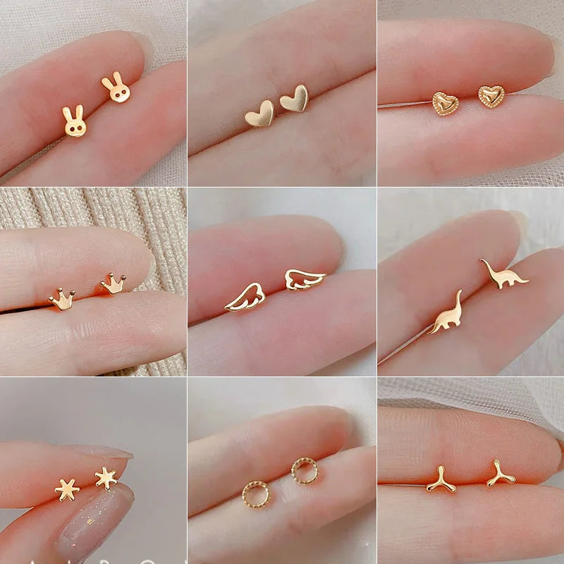 Boucle d'oreille helix or