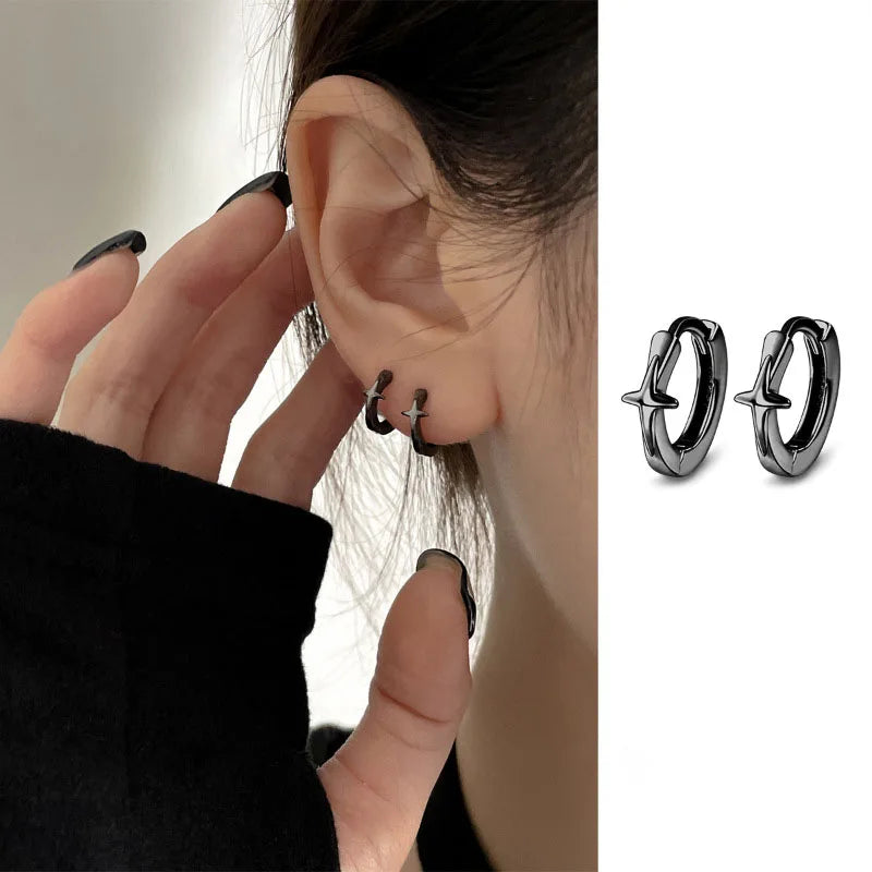 Boucle d'oreille enfant argent