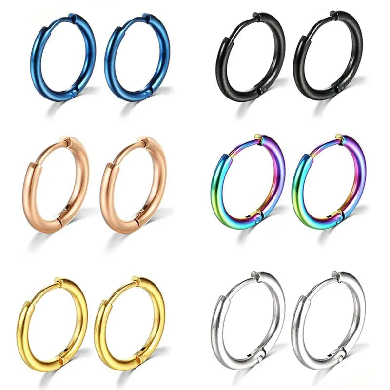 Boucle d'oreille homme or