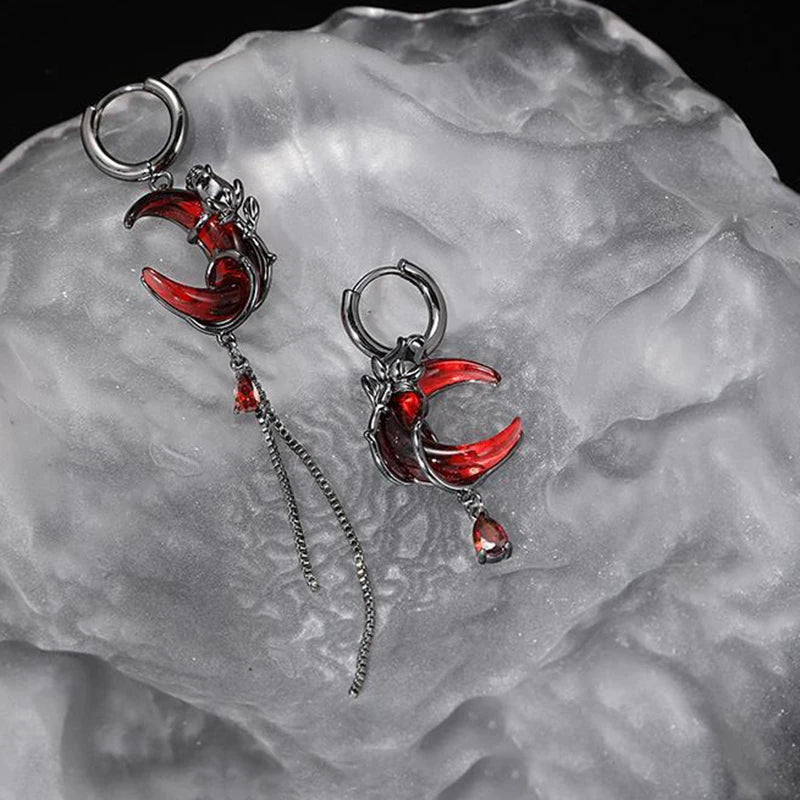 Boucle d'oreille asymétrique