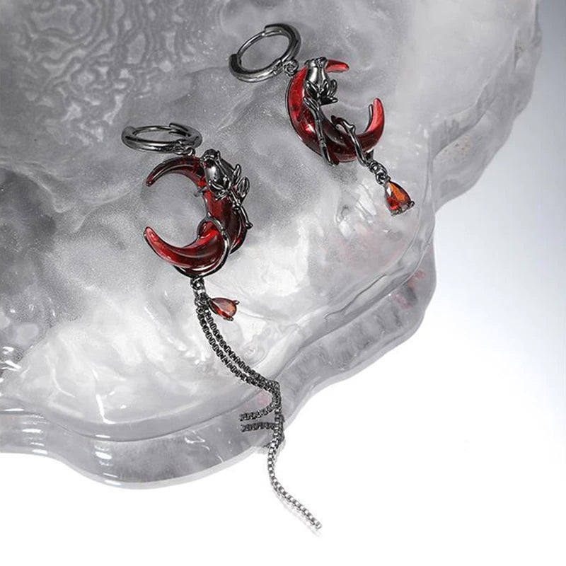Boucle d'oreille asymétrique