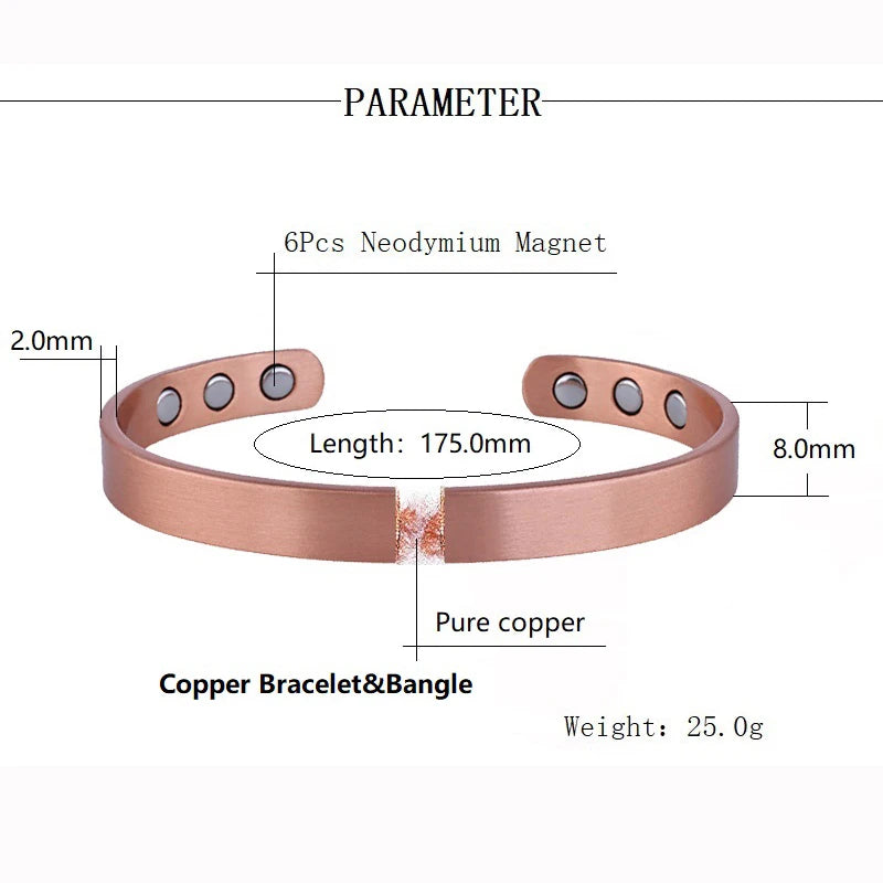 Bracelet Cuivre Magnétique