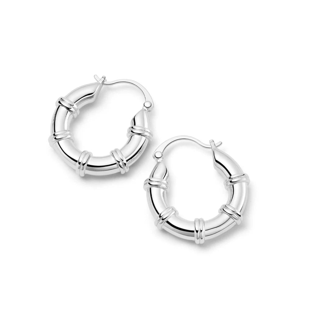 Boucle d'oreille acier inoxydable doré