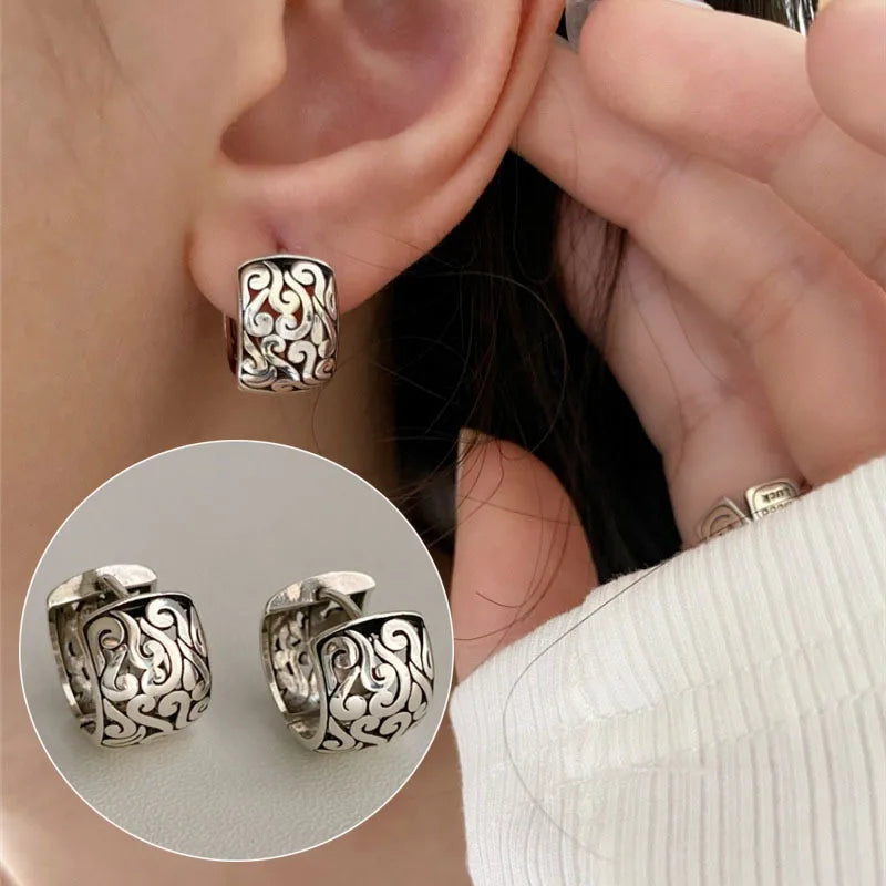 Boucle d'oreille enfant argent
