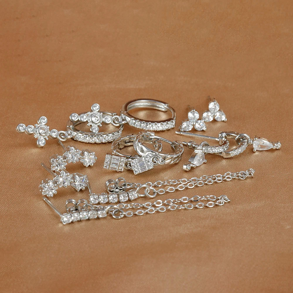 Boucle d'oreille acier inoxydable