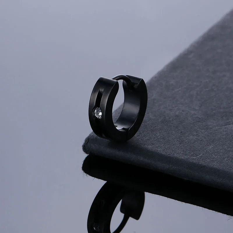Boucle d'oreille homme luxe