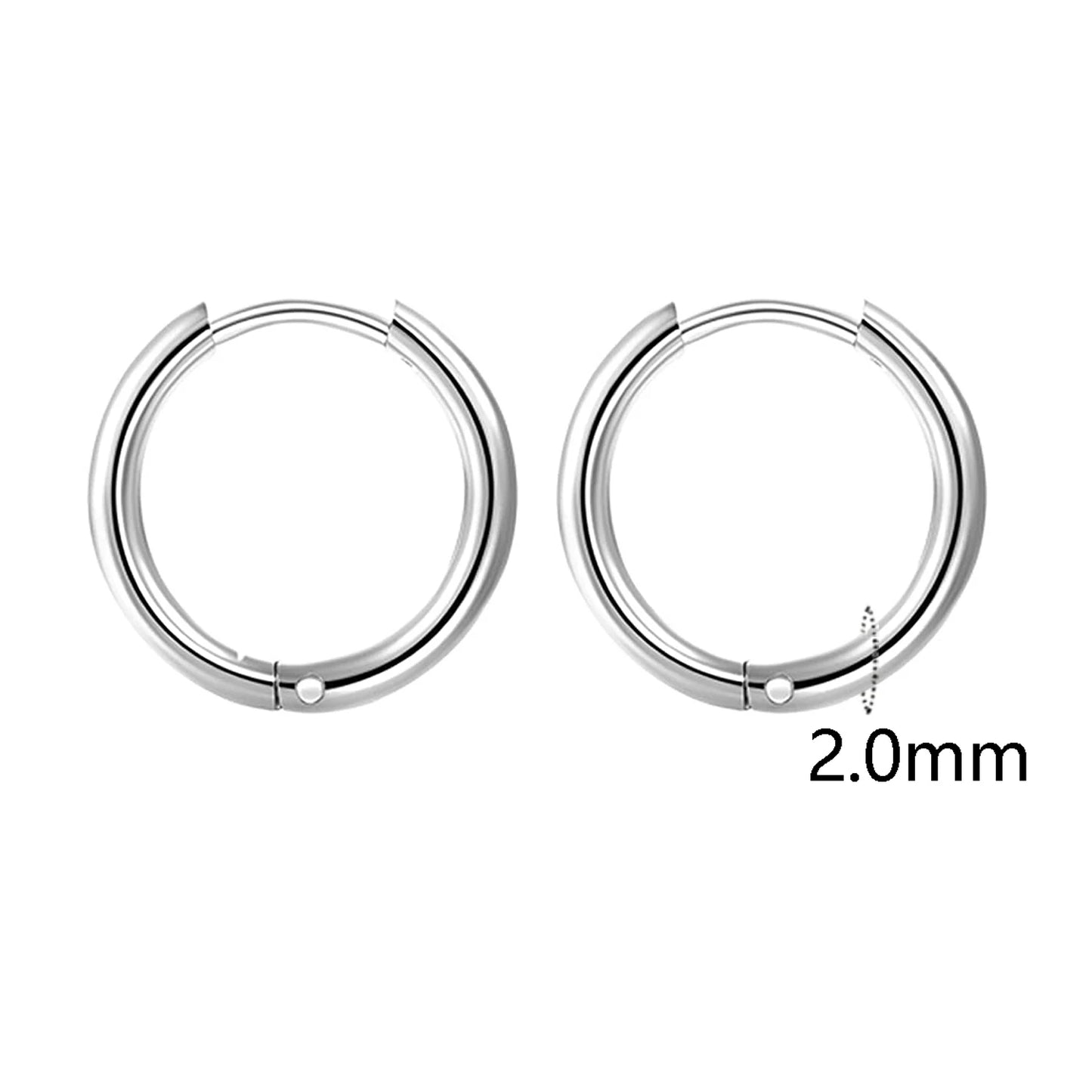 boucle d'oreille homme argent