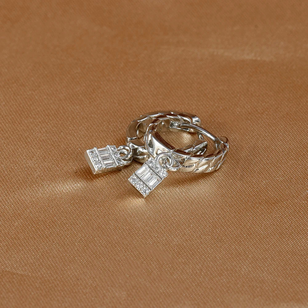 Boucle d'oreille acier inoxydable