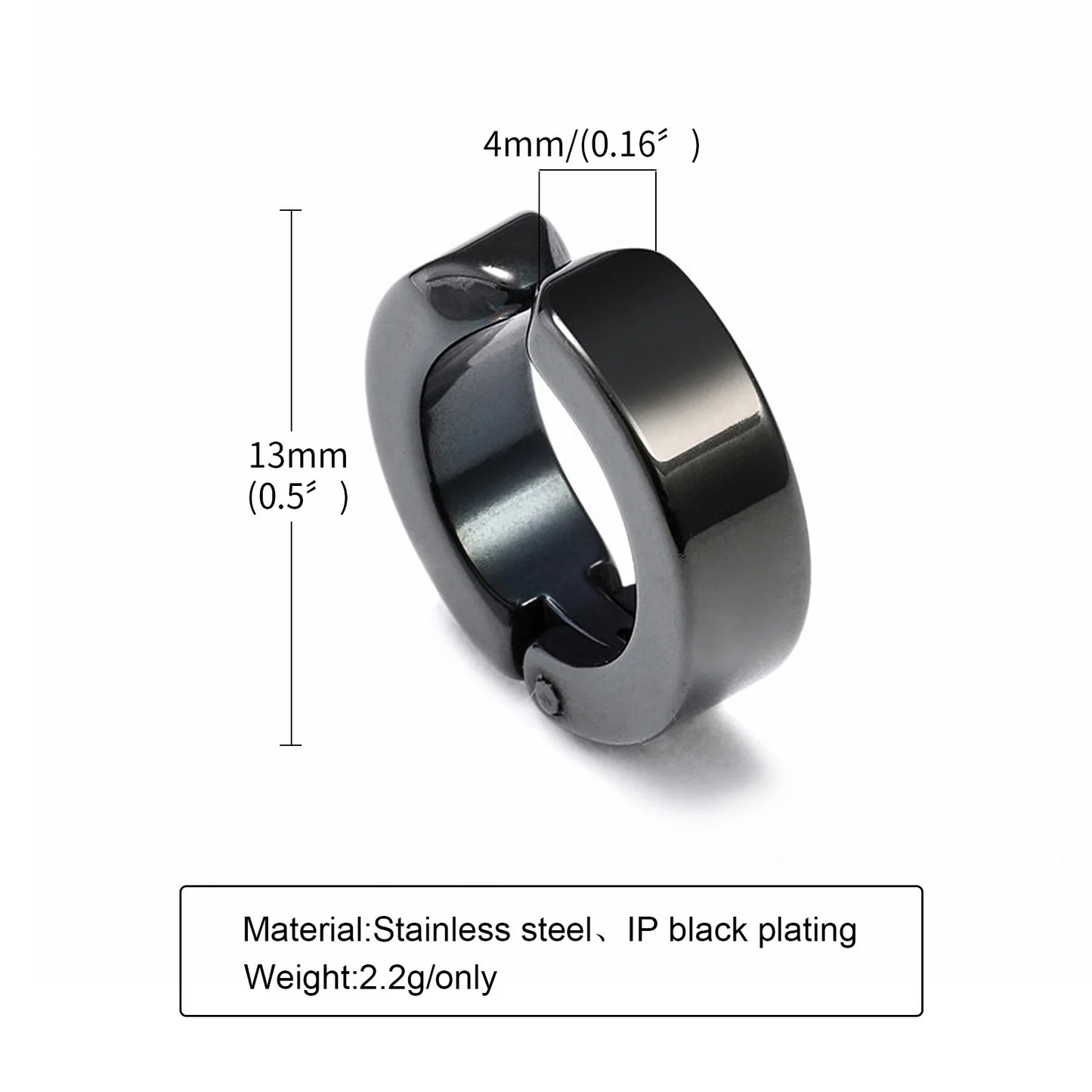 Boucle d'oreille homme
