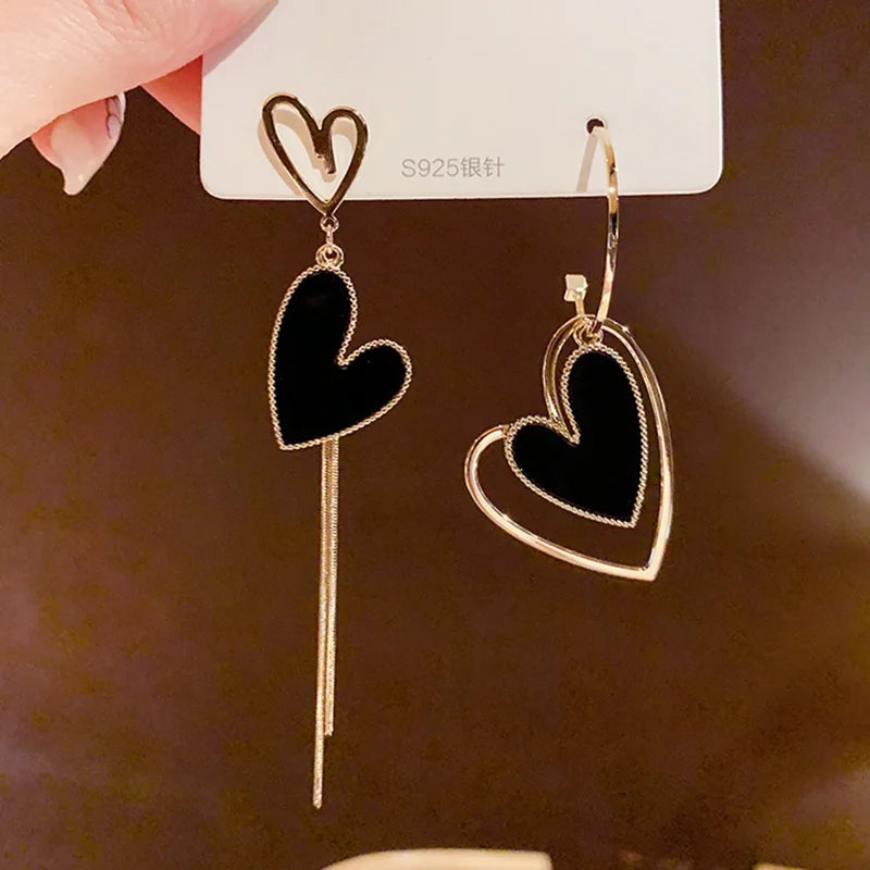 Boucle d'oreil coeur