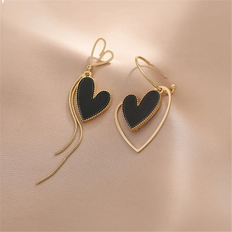 Boucle d'oreil coeur