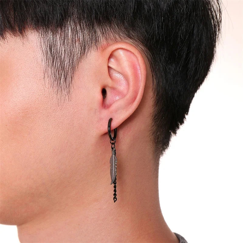 Boucle d'oreille homme
