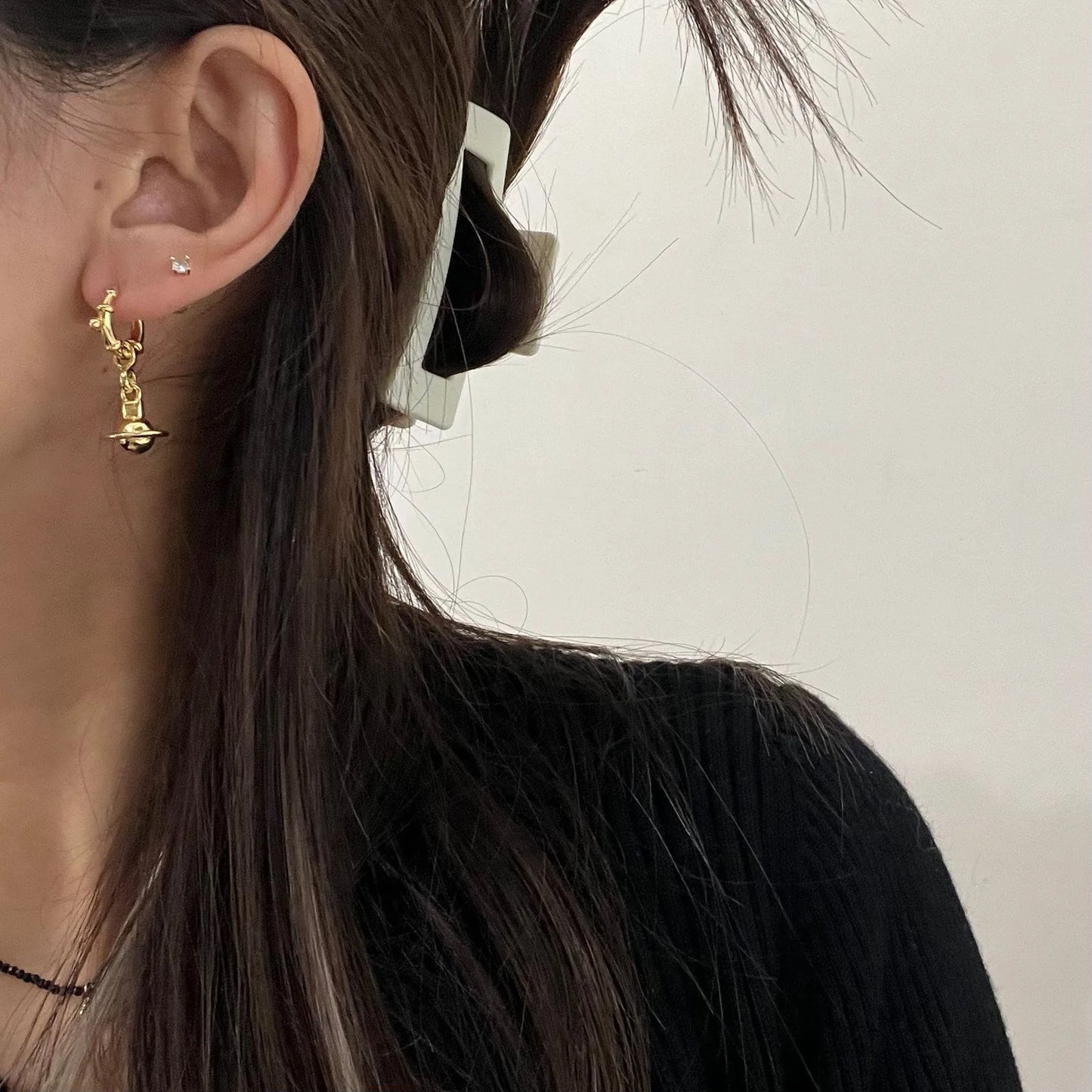 Boucle d'Oreille Planète