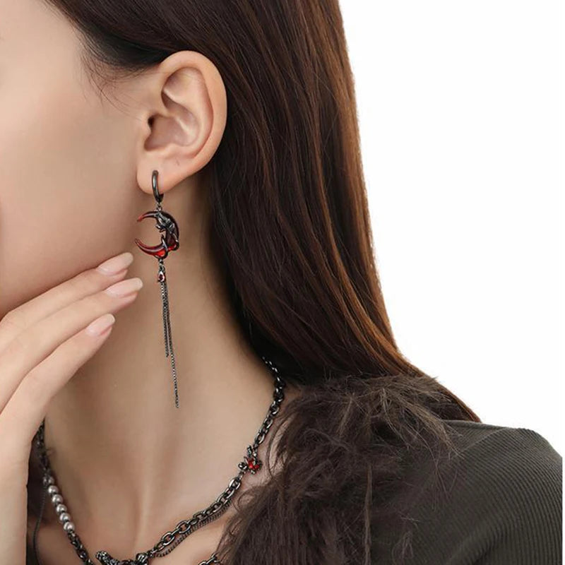 Boucle d'oreille asymétrique