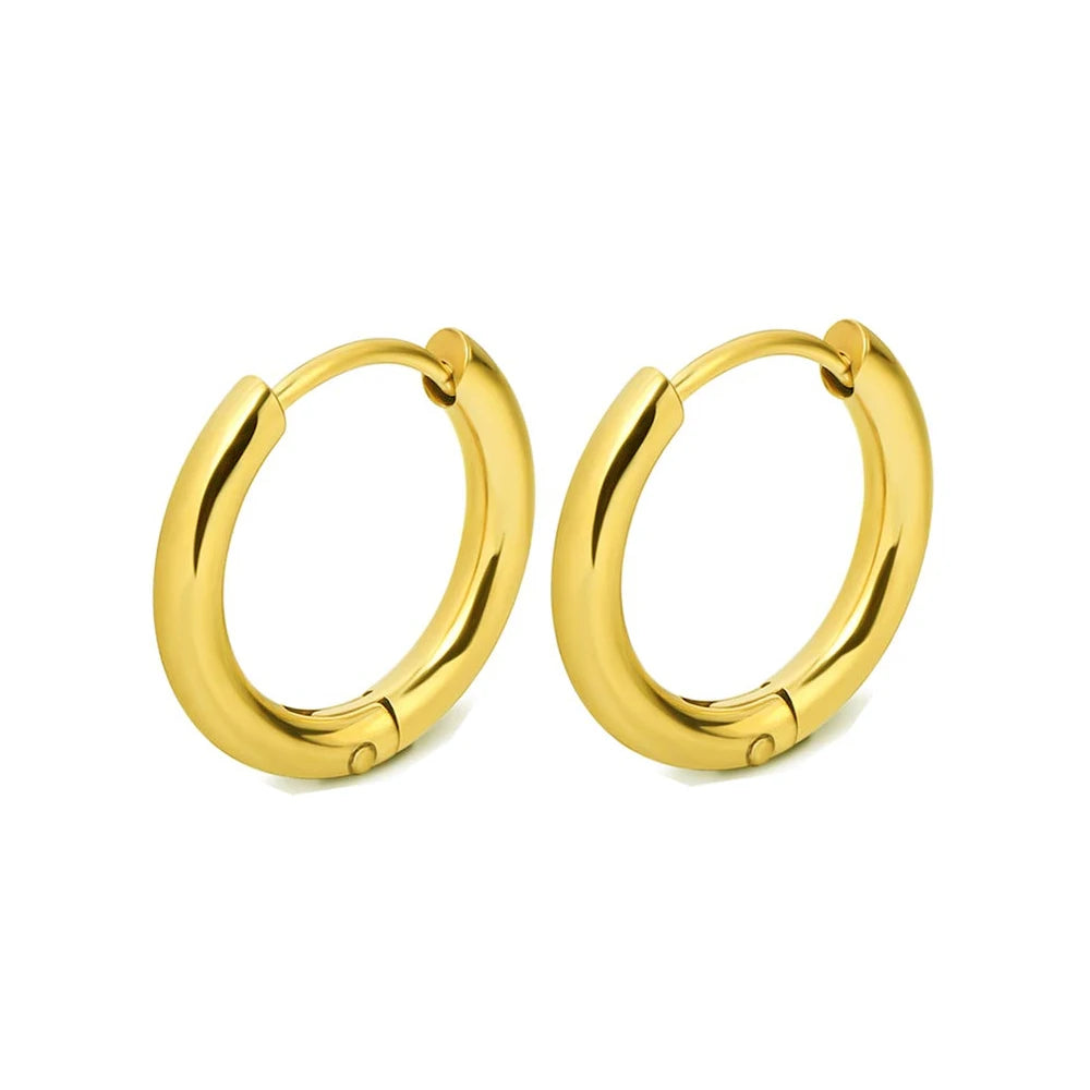 Boucle d'oreille homme or