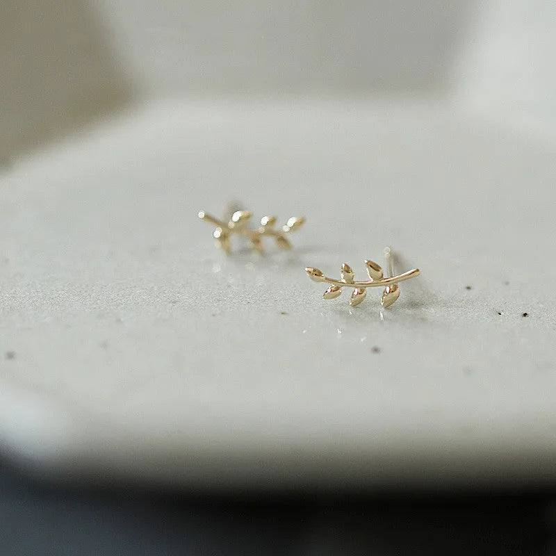 Boucle d'oreille helix or
