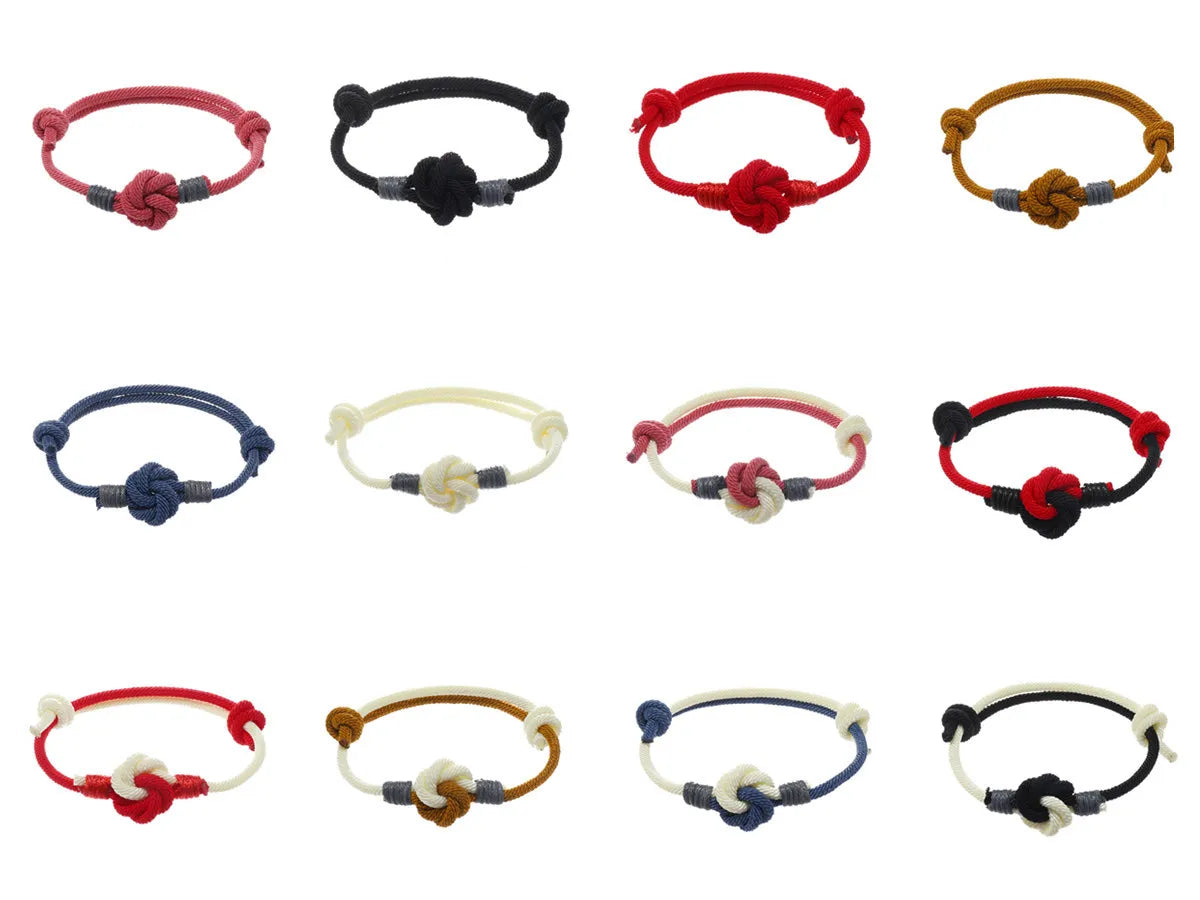 Bracelet Noeud Coulissant - Bracelet Double Manchette