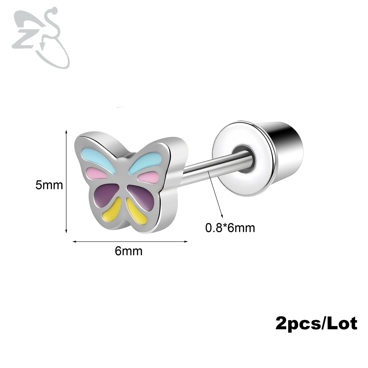 Boucle d'oreille helix argent