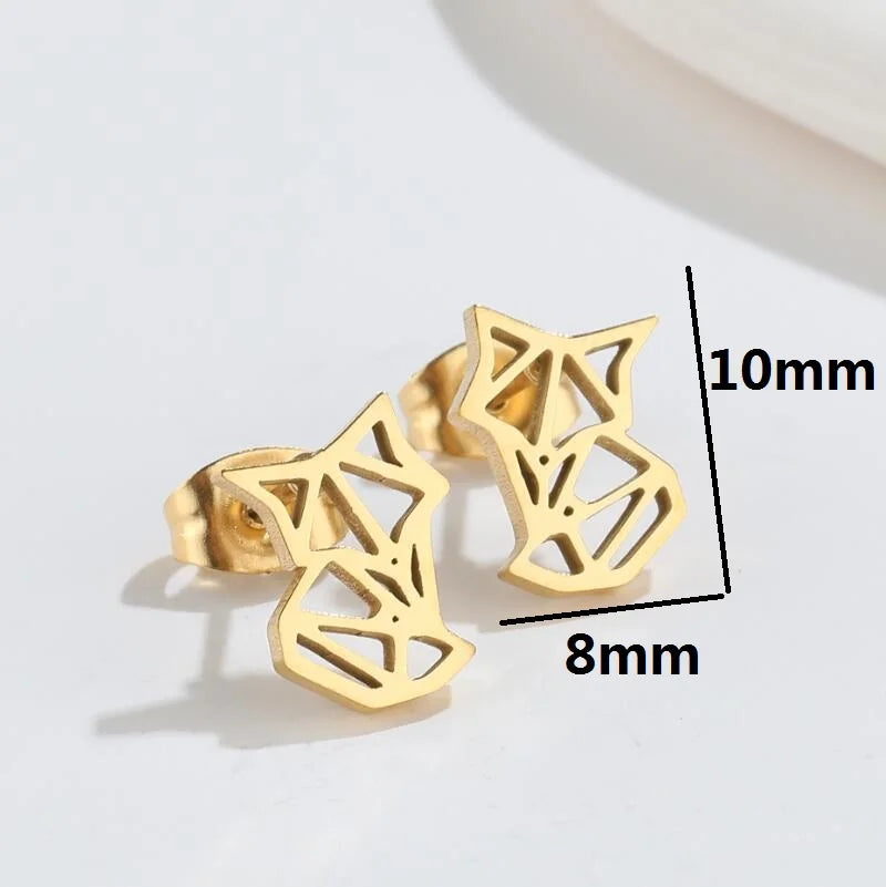 Boucle d'Oreille Renard