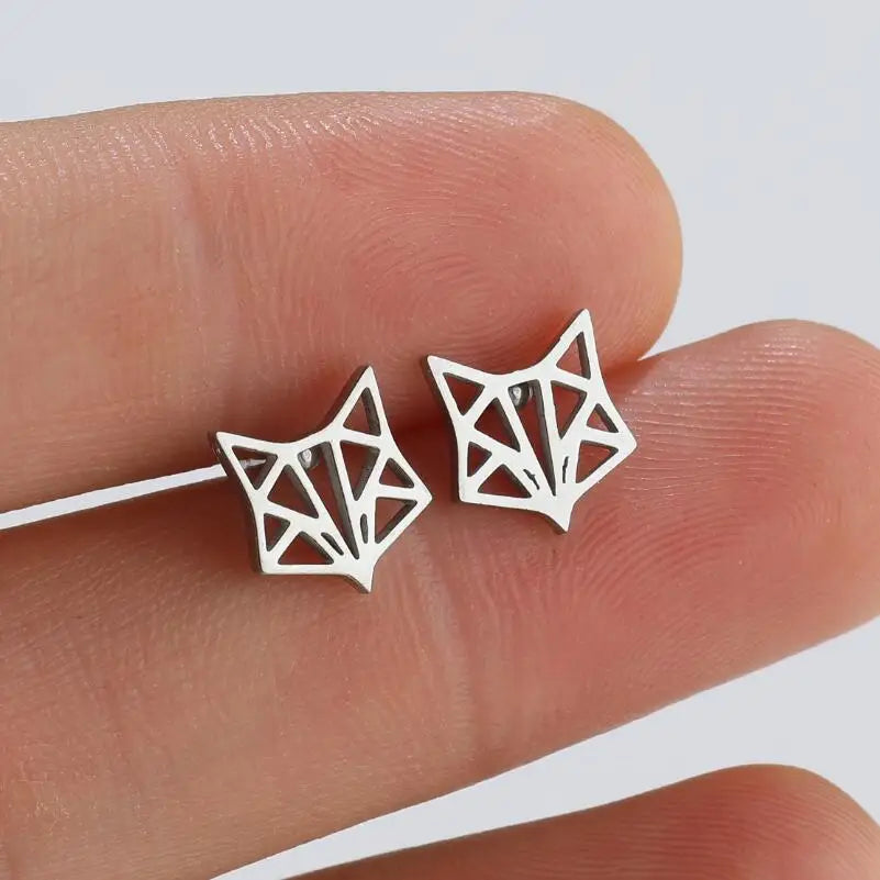 Boucle d'Oreille Renard