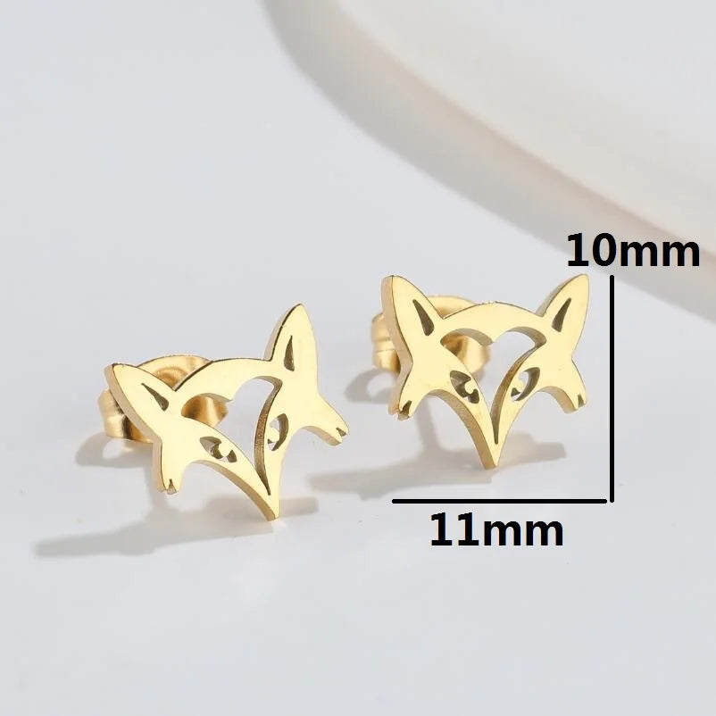 Boucle d'Oreille Renard