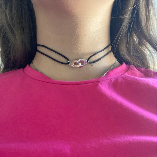 Collier Menotté Ras De Cou