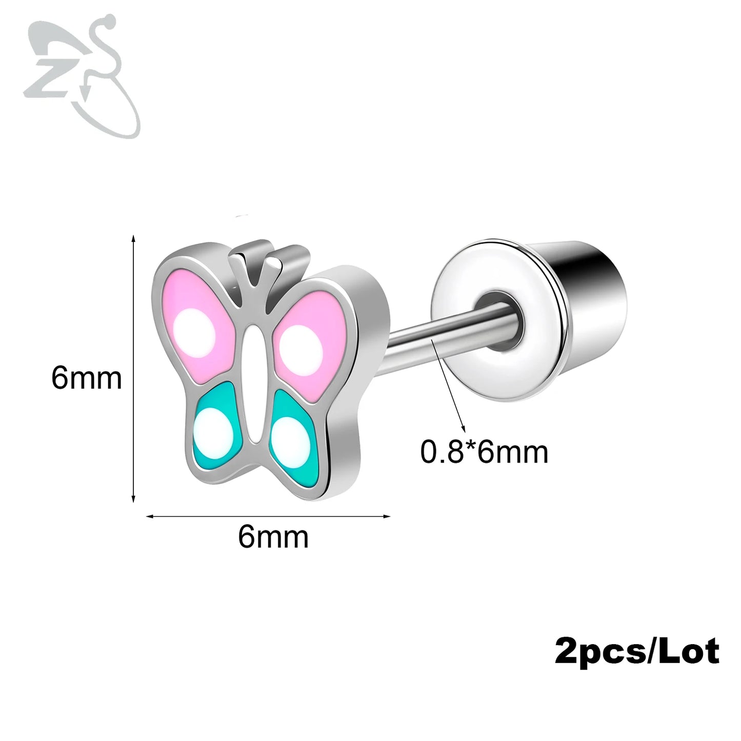 Boucle d'oreille helix argent