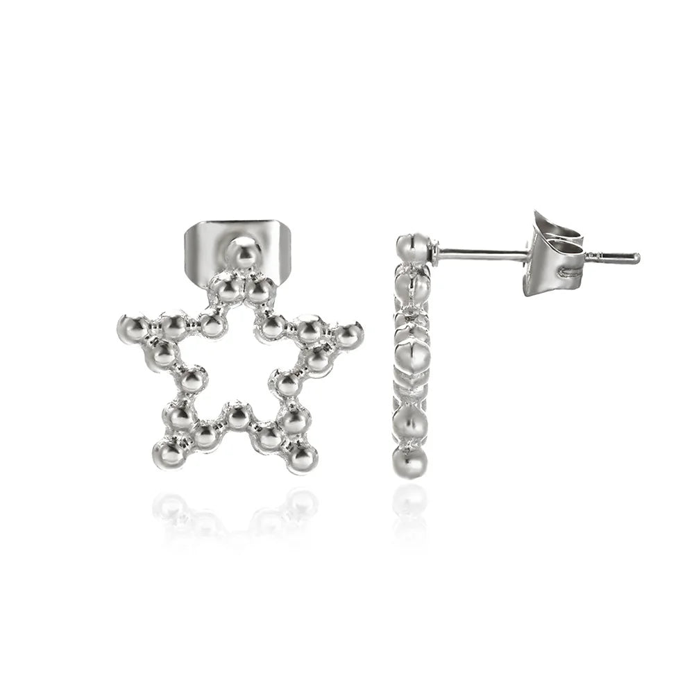 Boucle d'oreille etoile de mer