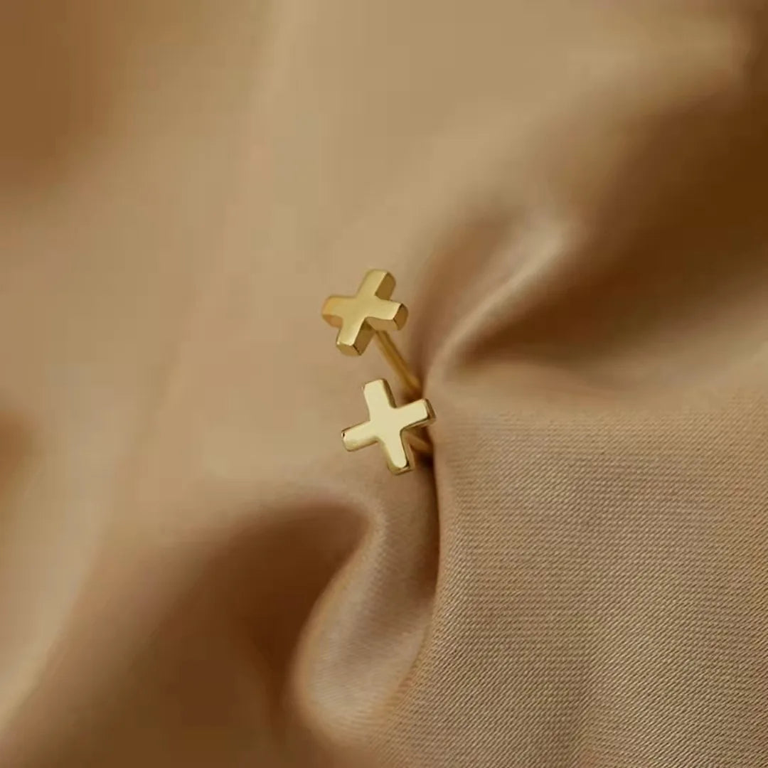 Boucle d'oreille helix or