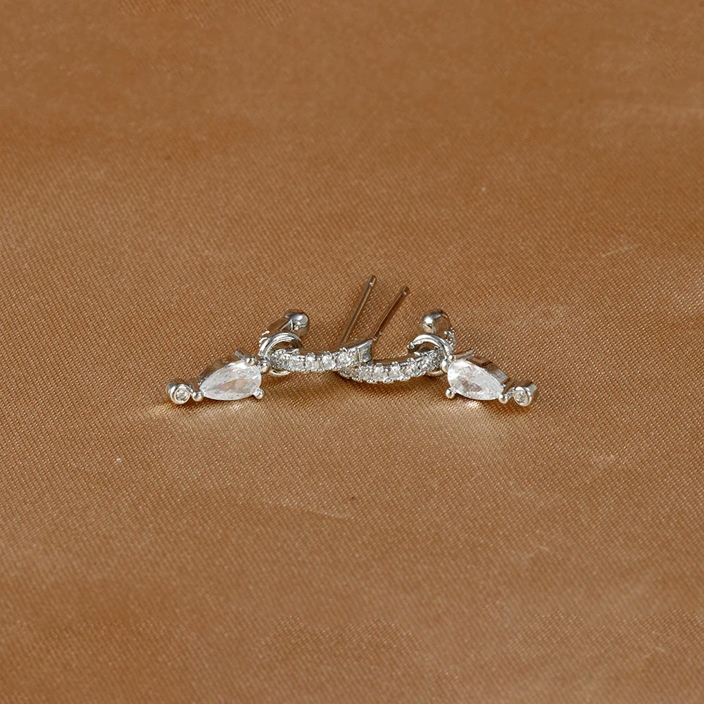 Boucle d'oreille acier inoxydable