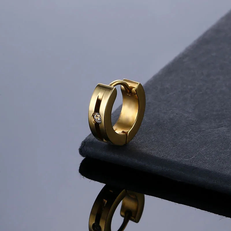 Boucle d'oreille homme luxe