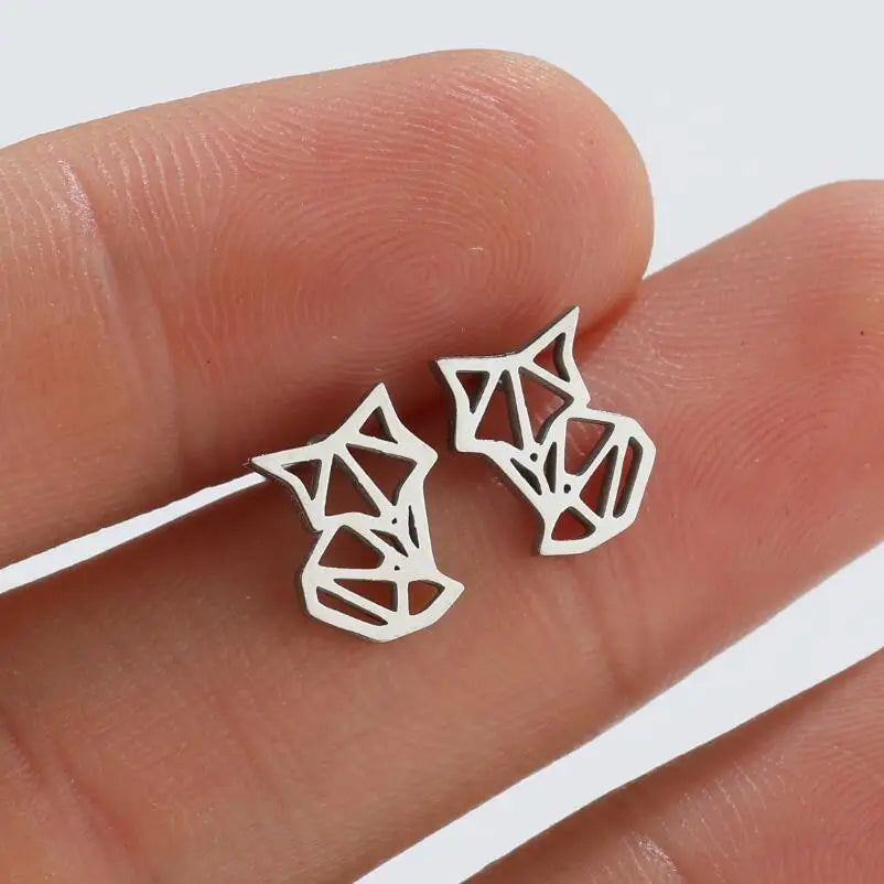 Boucle d'Oreille Renard