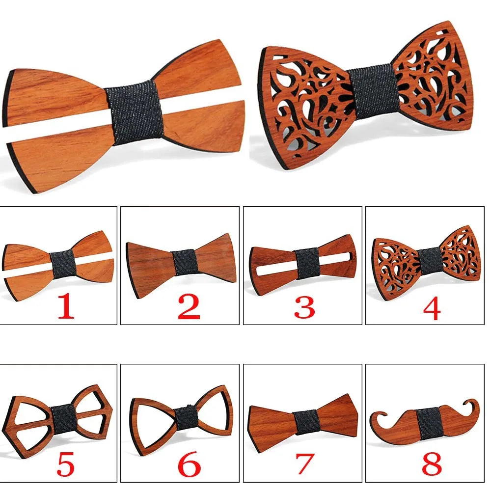 Noeuds Papillon en Bois