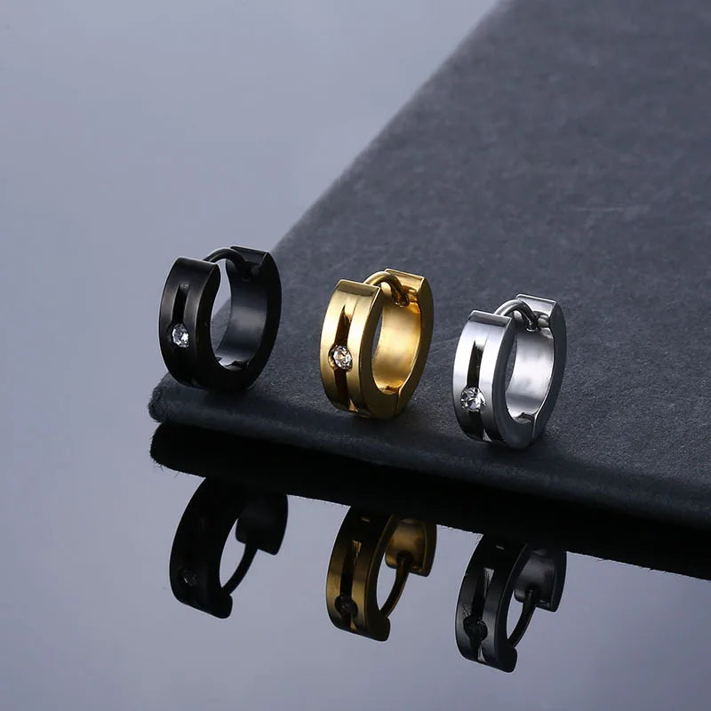 Boucle d'oreille homme luxe