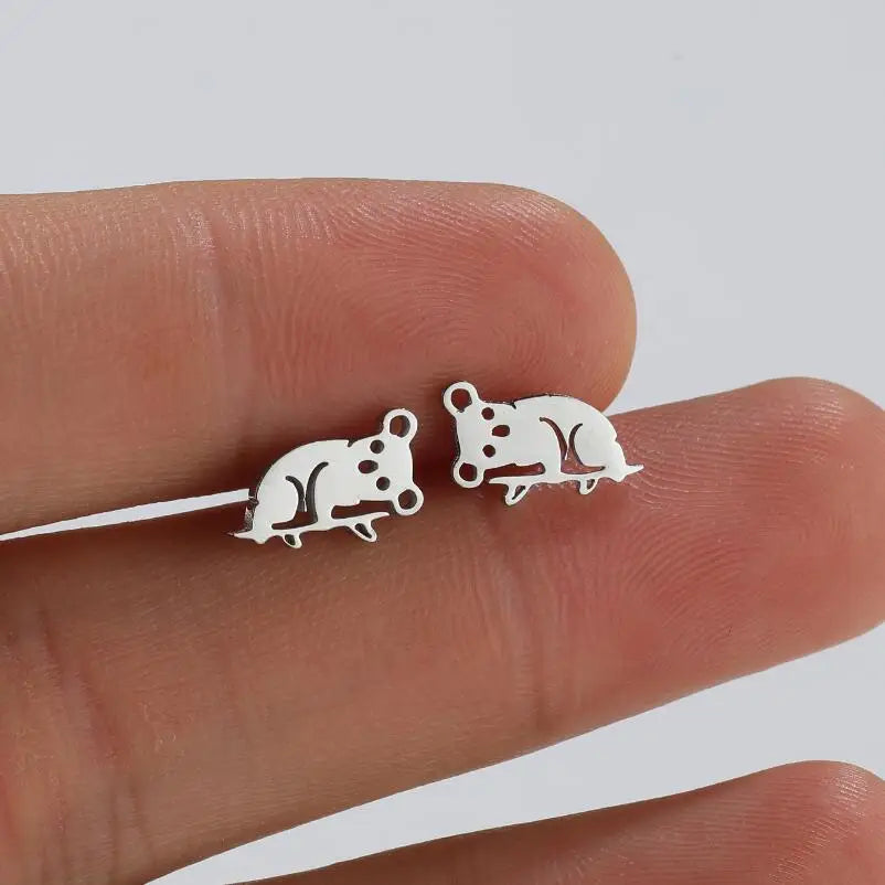 Boucle d'Oreille Renard