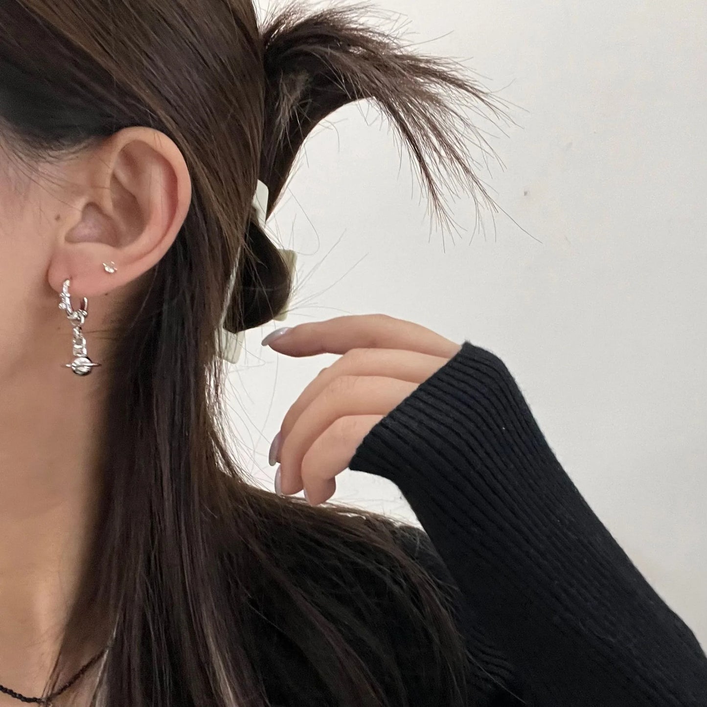 Boucle d'Oreille Planète