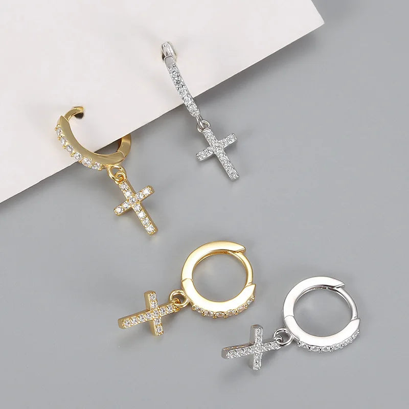 Boucle Doreille Croix
