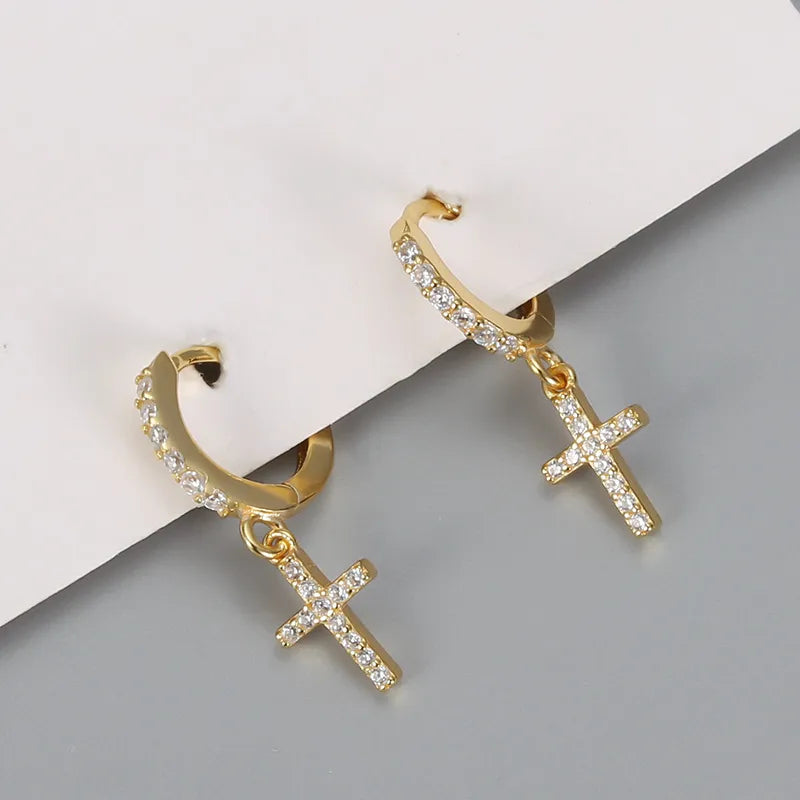 Boucle Doreille Croix