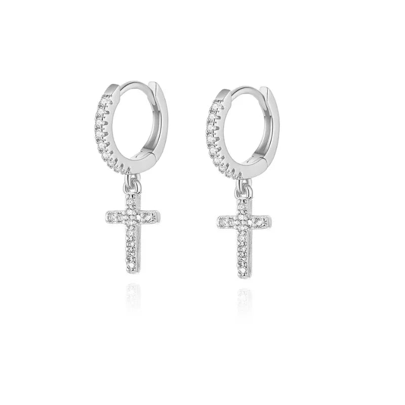 Boucle Doreille Croix