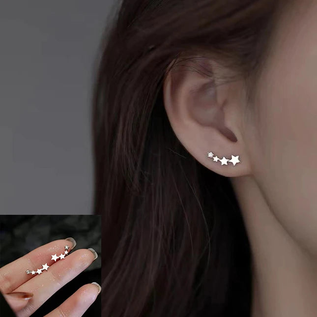 Boucle d'oreille enfant argent