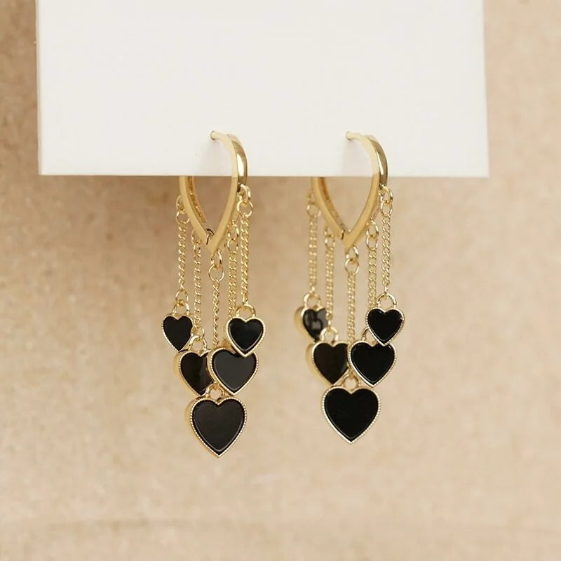 Boucle d'oreil coeur
