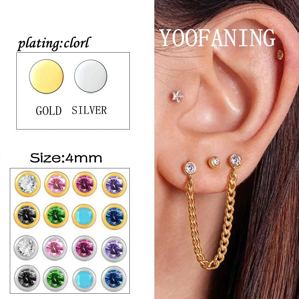 Boucle d'oreille enfant or