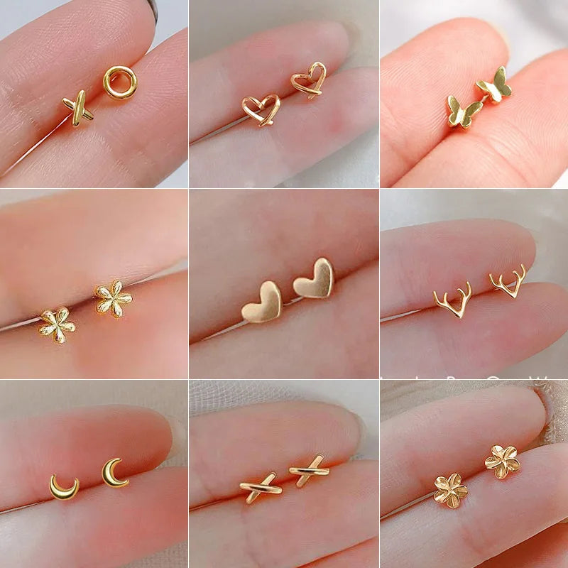Boucle d'oreille helix or
