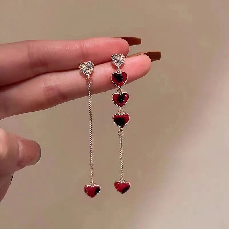 Boucle d'oreil coeur