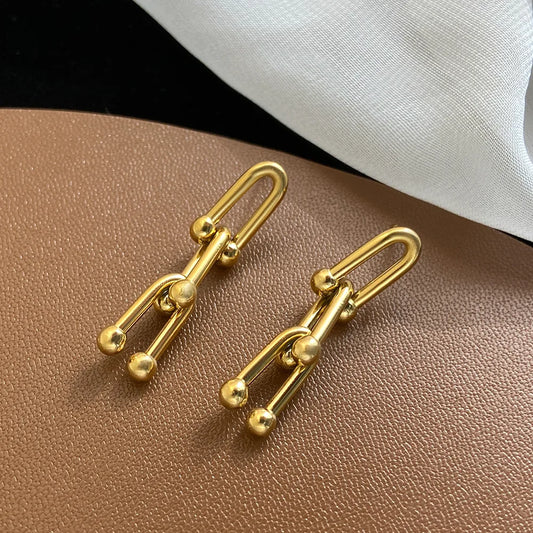 Boucle d'oreille acier inoxydable pas cher