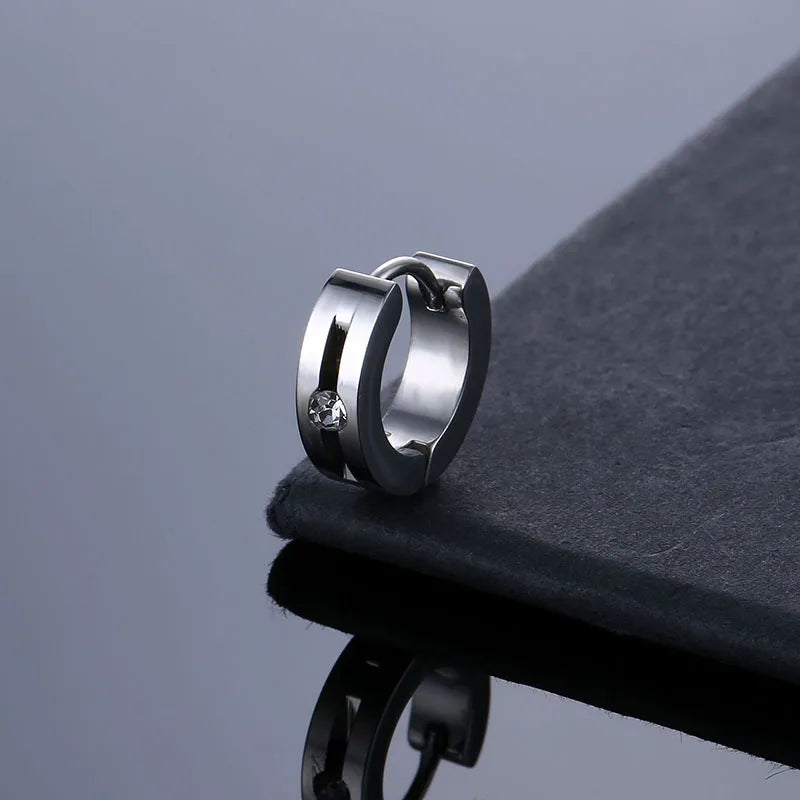 Boucle d'oreille homme luxe