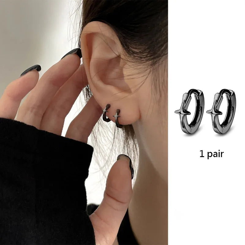 Boucle d'oreille enfant argent