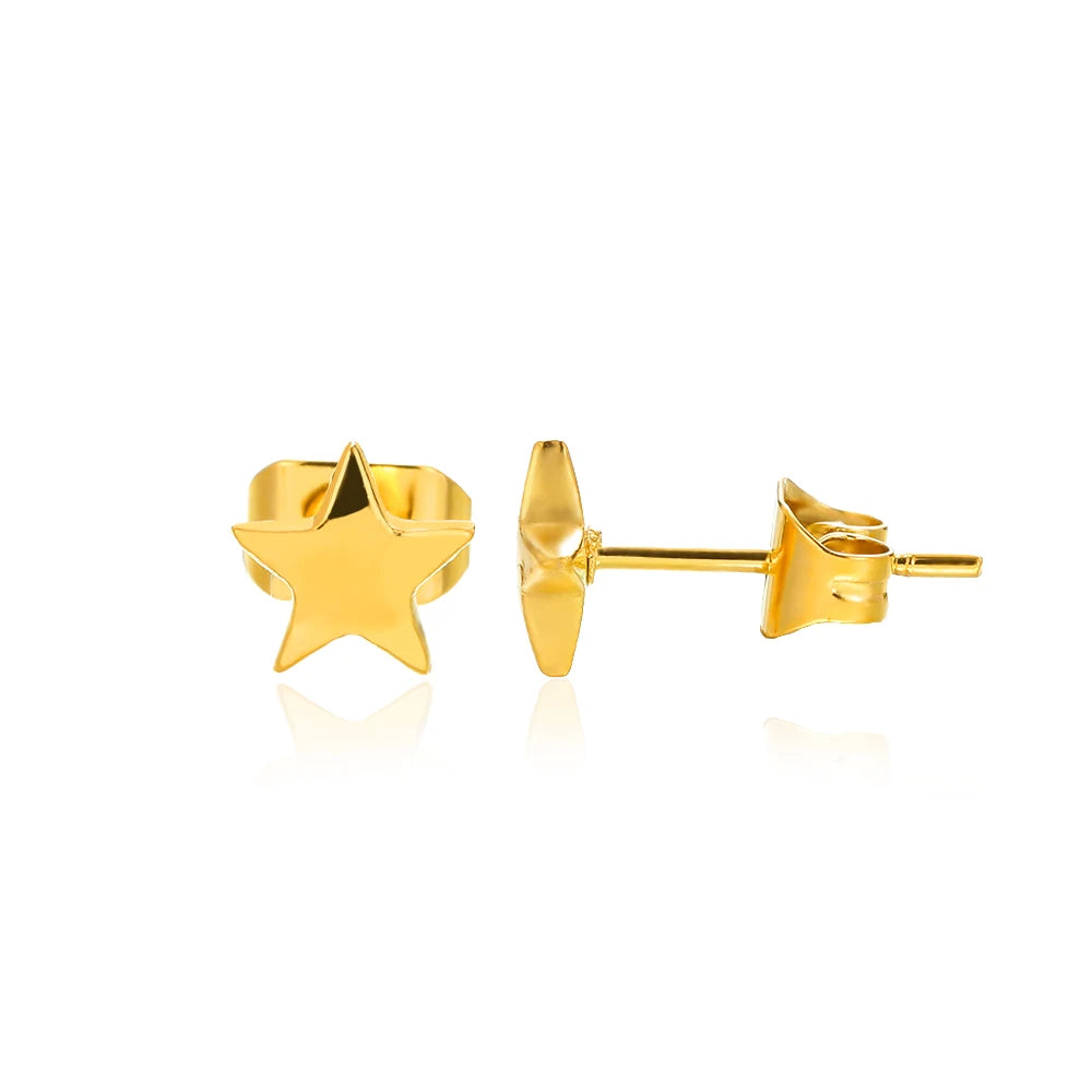 Boucle d'oreille etoile de mer