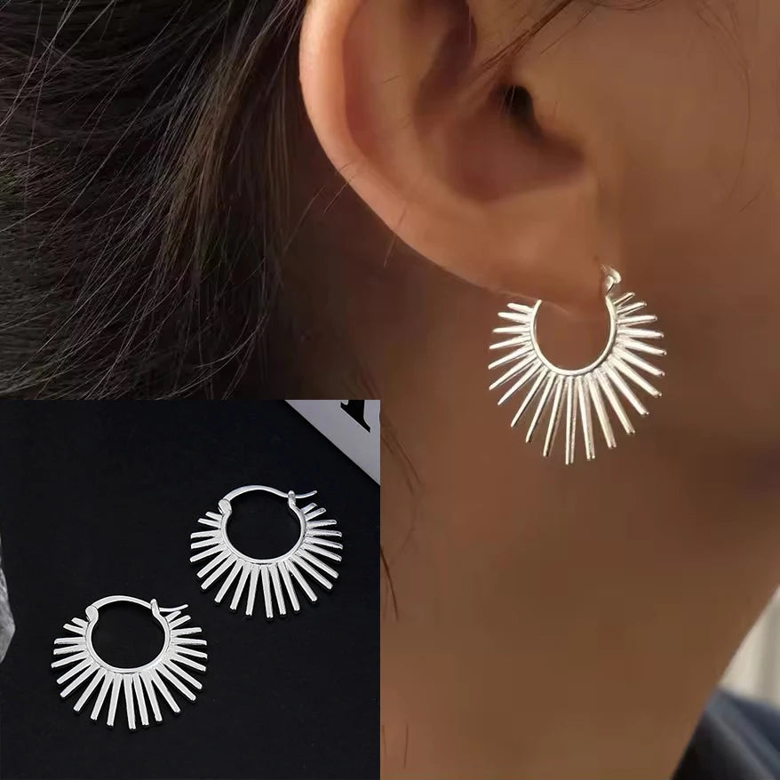 Boucle d'oreille enfant argent